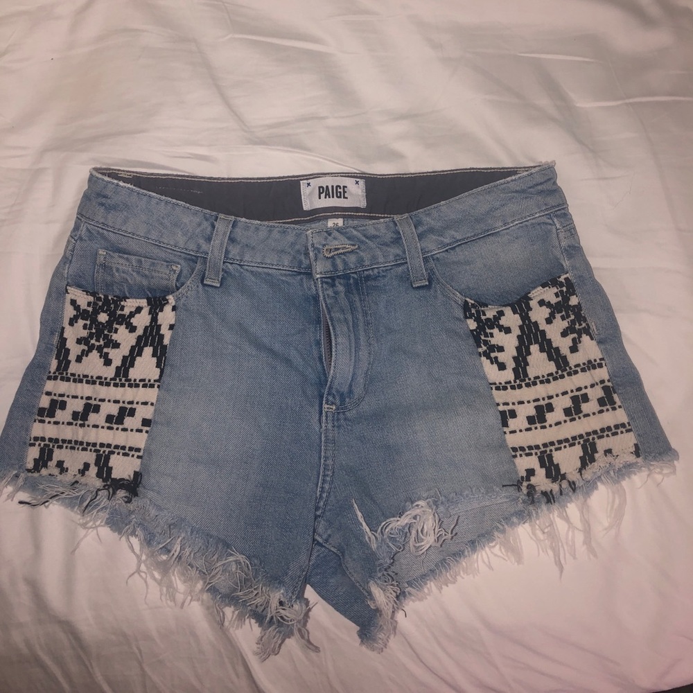 Paige denim shorts